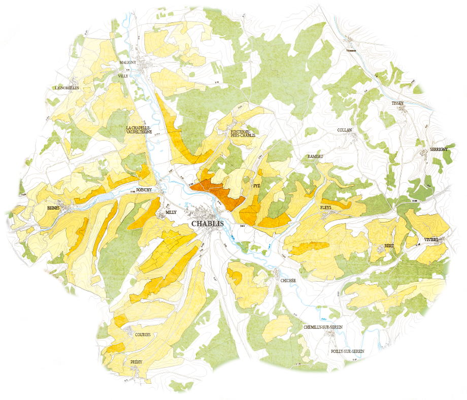 Carte du Vignoble